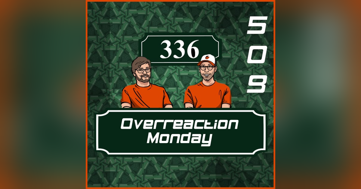 Pod 509 : Overreaction Monday Pod 509 : Overreaction Monday