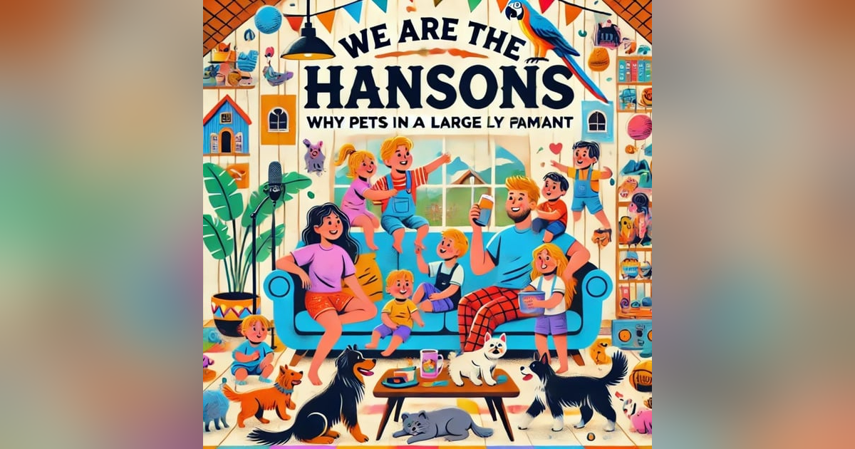 🐶 We Are the Hansons: Why Pets Are a Must in a Big Family! 🐾 🐶 We Are the Hansons: Why Pets Are a Must in a Big Family! 🐾