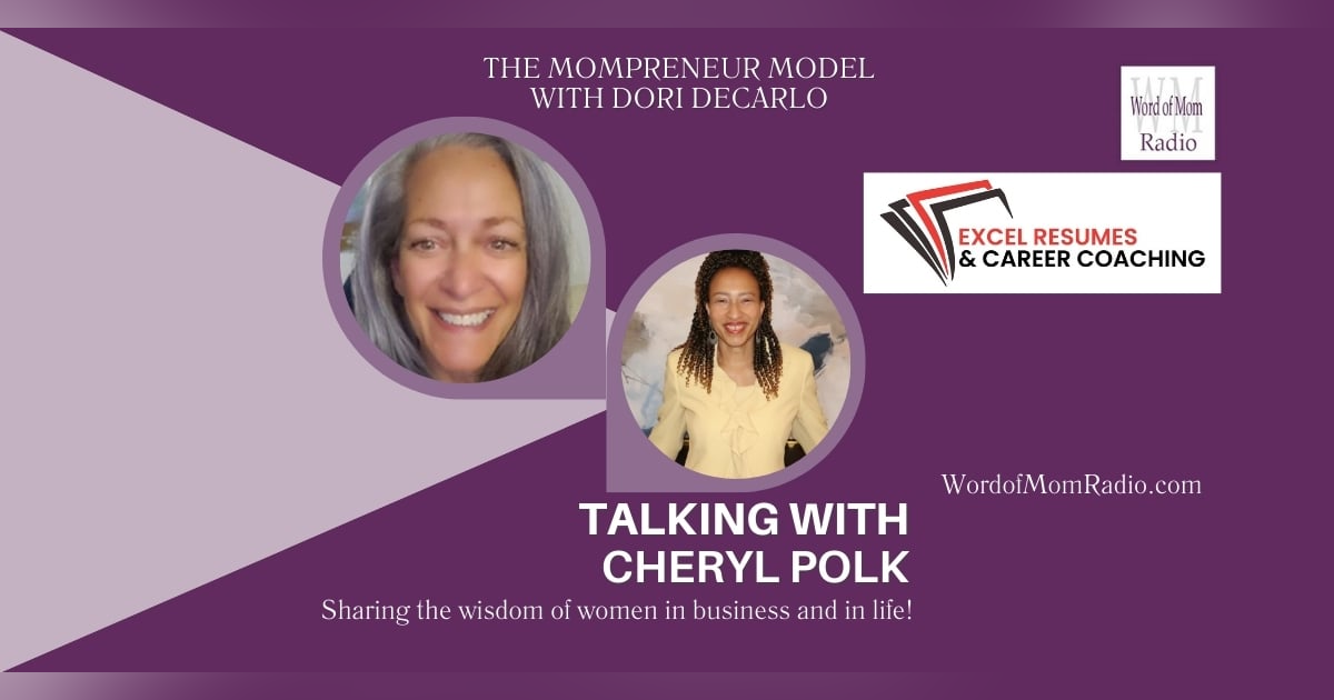 Cheryl Polk Joins Dori DeCarlo on The Coaching Corner on WoMRadio Cheryl Polk Joins Dori DeCarlo on The Coaching Corner on WoMRadio