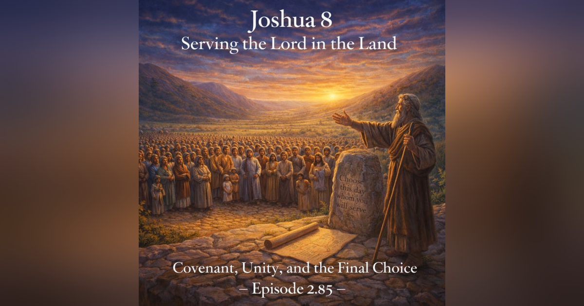 Joshua 8 | Serving the Lord in the Land: Covenant, Unity, and the Final Choice Joshua 8 | Serving the Lord in the Land: Covenant, Unity, and the Final Choice