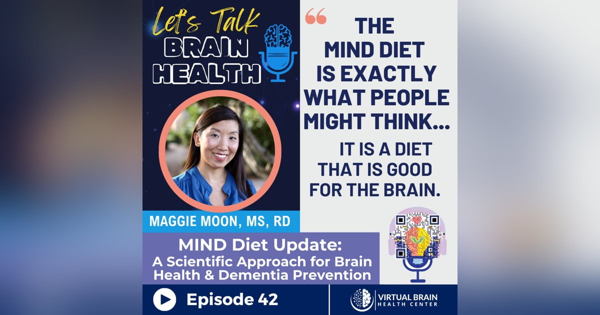 The MIND Diet Update: A Scientific Approach for Brain Health & Dementia Prevention with Maggie Moon, MS, RD The MIND Diet Update: A Scientific Approach for Brain Health & Dementia Prevention with Maggie Moon, MS, RD