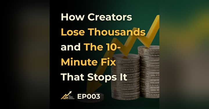 image for The 10-Minute Fix for Creators to Avoid Losing Thousands
