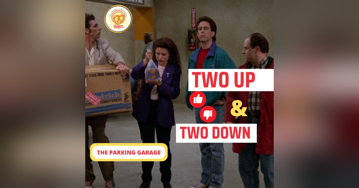 Seinfeld Podcast | Two Up and Two Down | The Parking Garage Seinfeld Podcast | Two Up and Two Down | The Parking Garage