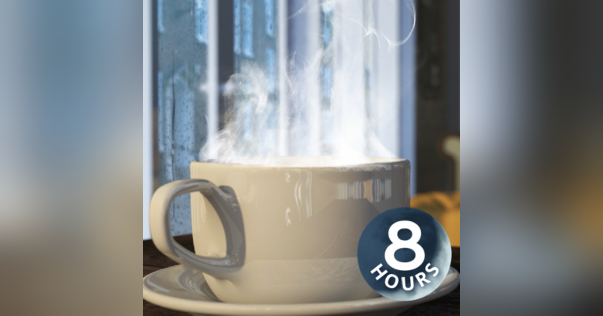 Rain Sounds at Coffee Shop 8 Hours | White Noise Ambience for Studying, Focus Rain Sounds at Coffee Shop 8 Hours | White Noise Ambience for Studying, Focus
