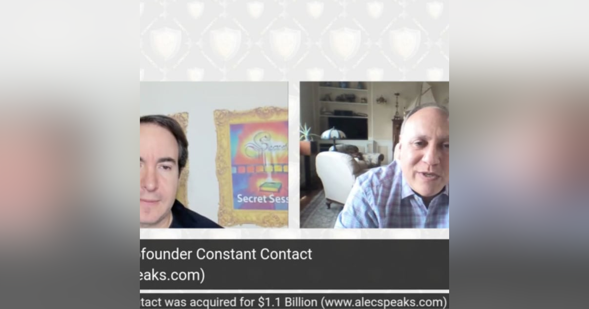 Alec Stern, cofounder Constant Contact (sold for $1Billion), serial entrepreneur, top 100 influencer Alec Stern, cofounder Constant Contact (sold for $1Billion), serial entrepreneur, top 100 influencer