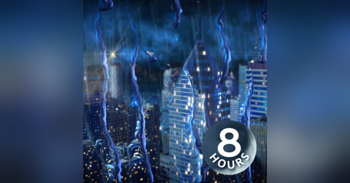 Rain & Thunder in City 8 Hours | Sleep, Study, Focus | Rainstorm White Noise Rain & Thunder in City 8 Hours | Sleep, Study, Focus | Rainstorm White Noise