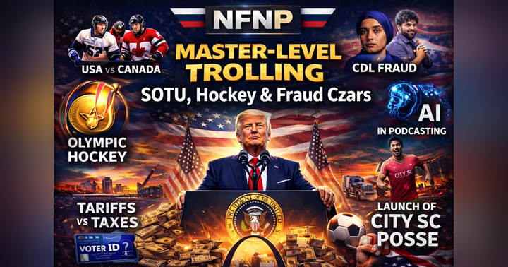 image for That Was Master-Level Trolling: State of the Union, Olympic Hockey, Fraud Czars & Bathroom Combat