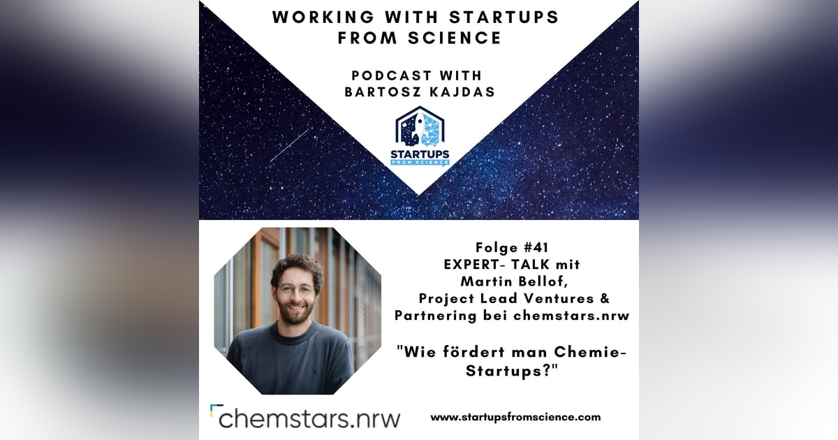 #41 | EXPERT-Talk: Wie fördert man Chemie-Startups? #41 | EXPERT-Talk: Wie fördert man Chemie-Startups?