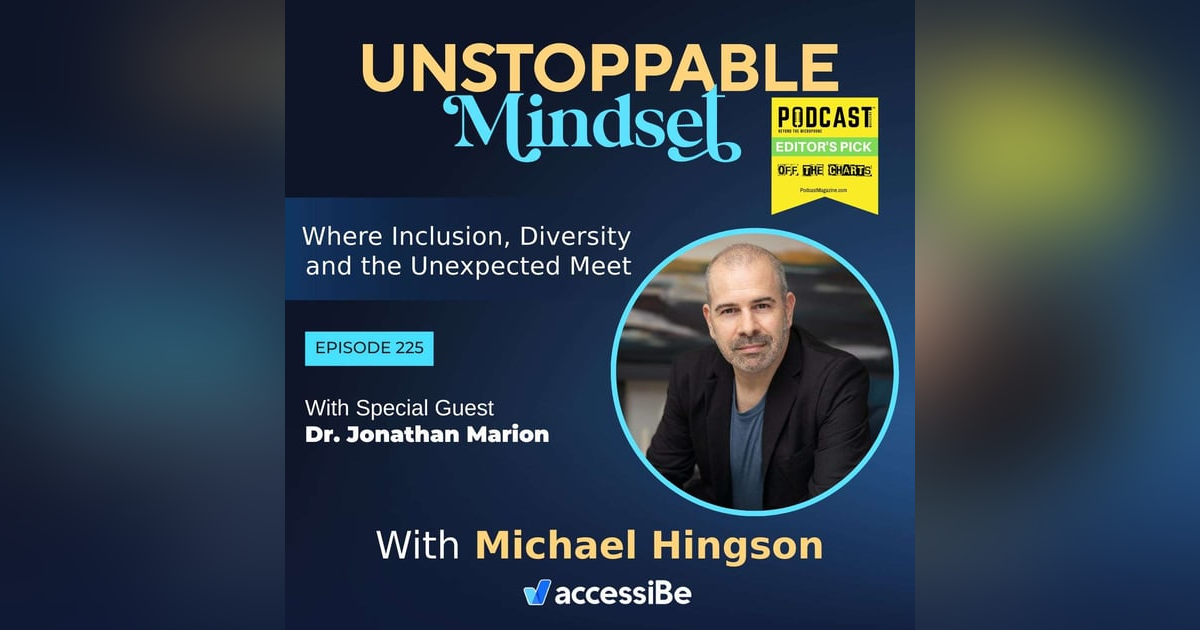 Episode 225 – Unstoppable Transformational Life Coach with Dr. Jonathan Marion Episode 225 – Unstoppable Transformational Life Coach with Dr. Jonathan Marion