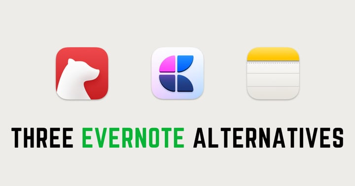 image for Three Evernote Alternatives for Apple Users
