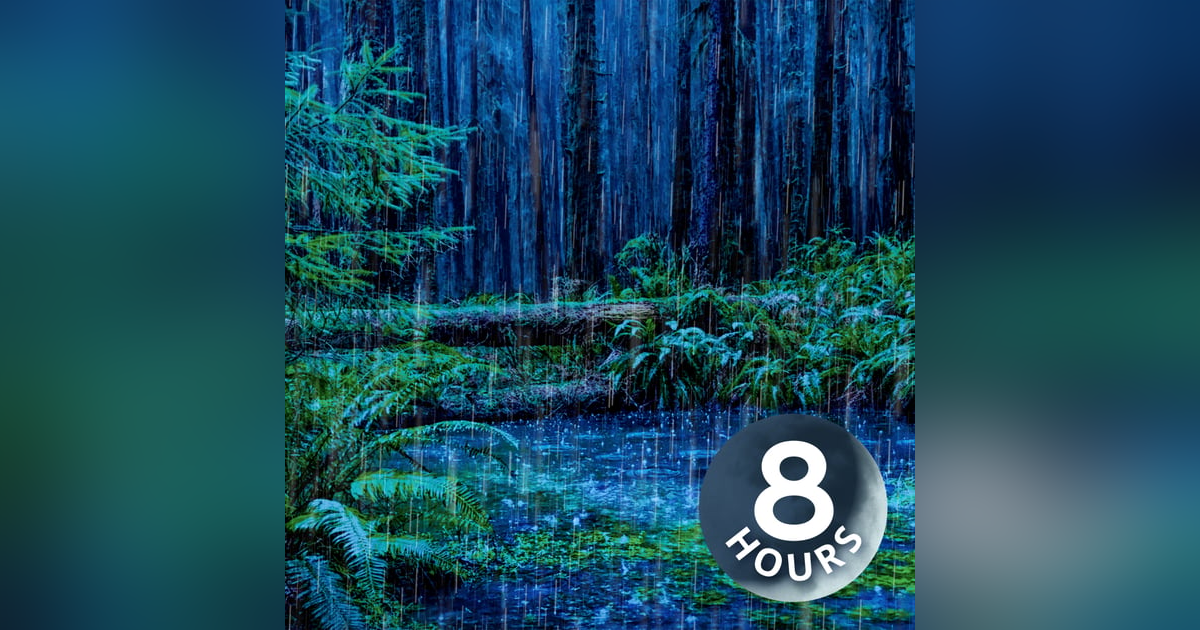 Rain Sleep Noise & Forest Stream | 8 Hour Rain + Water Sounds for Sleeping Rain Sleep Noise & Forest Stream | 8 Hour Rain + Water Sounds for Sleeping