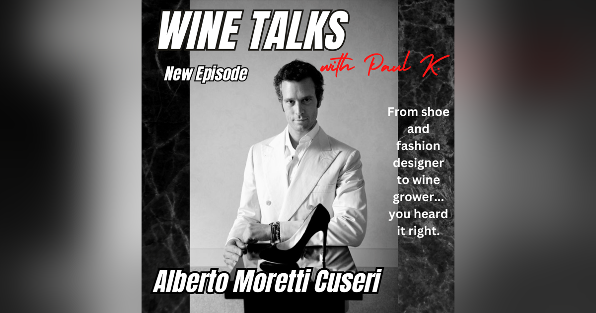 From fashion to wine, Alberto gets it. Alberto Moretti Cuseri from Sette Ponti on deck. From fashion to wine, Alberto gets it. Alberto Moretti Cuseri from Sette Ponti on deck.