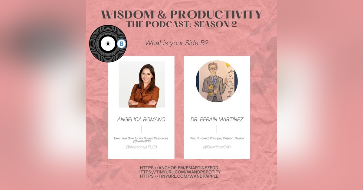 S2:E23: “Interviewing Angelica Romano, Executive Director for Human Resources at @WeGoD33” S2:E23: “Interviewing Angelica Romano, Executive Director for Human Resources at @WeGoD33”