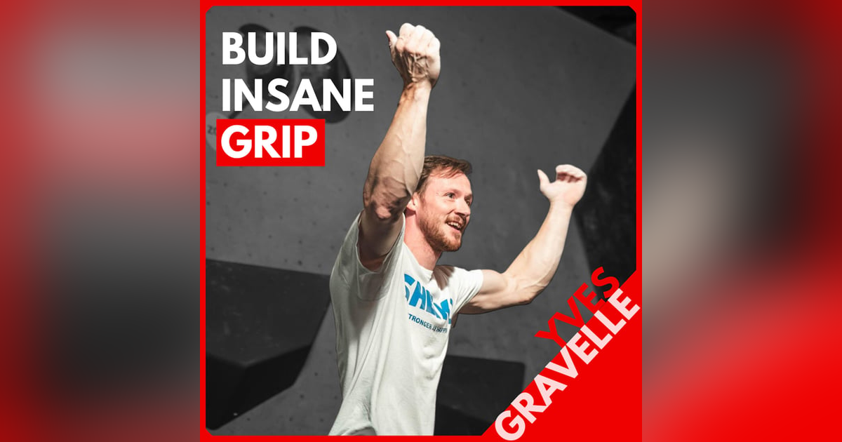Pro Clinic: Yves Gravelle on Building Insane Grip Strength, Hangs vs Lifts, Minimal Edge vs Heavy Hangs, and a $3 Forearm Trainer (FREE) Pro Clinic: Yves Gravelle on Building Insane Grip Strength, Hangs vs Lifts, Minimal Edge vs Heavy Hangs, and a $3 Forearm Trainer (FREE)