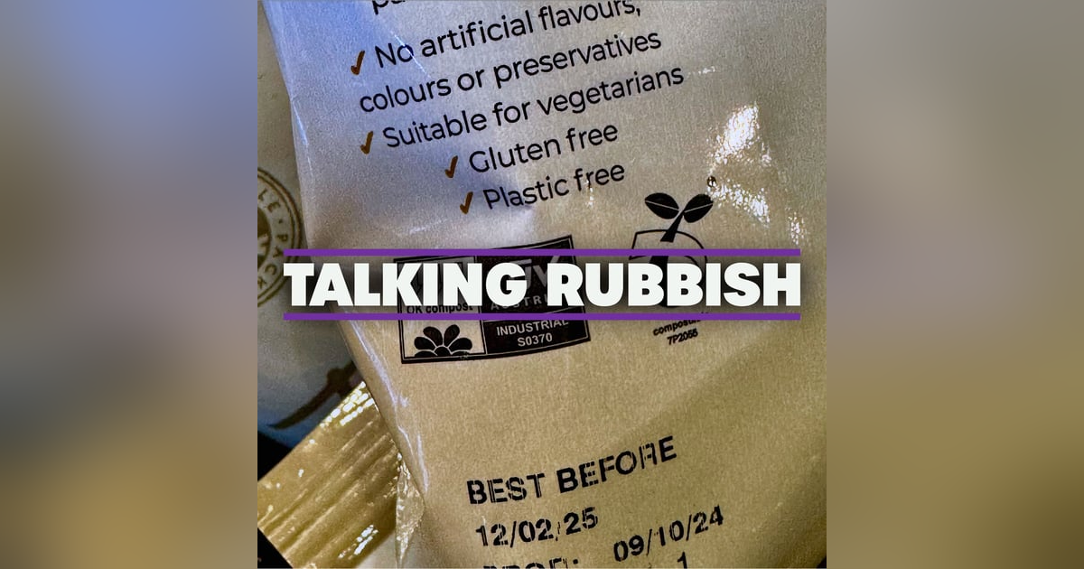 19. Breaking down compostable plastic 19. Breaking down compostable plastic