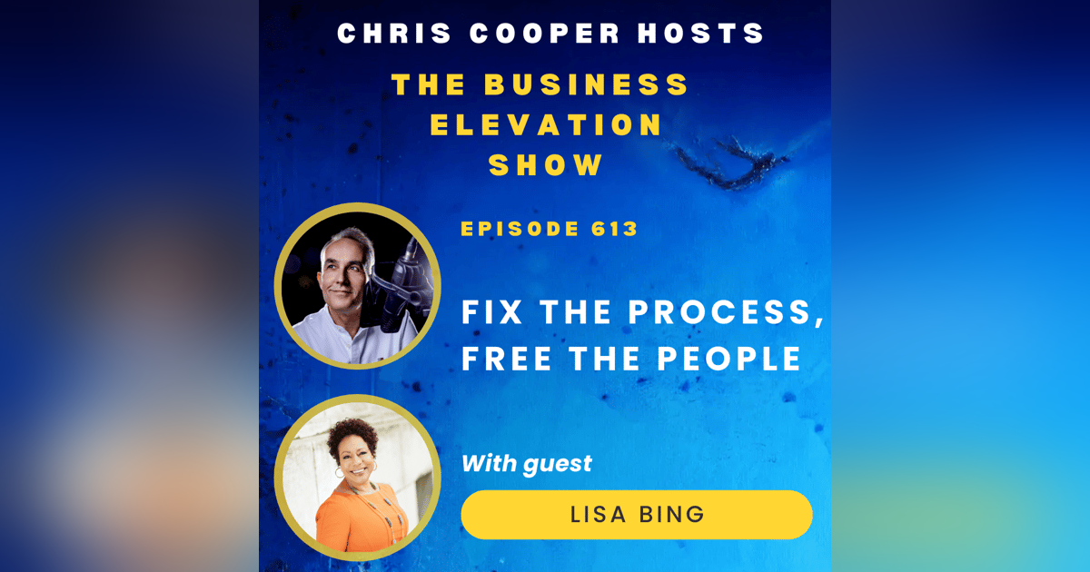 Fix The Process, Free the People with Lisa Bing Fix The Process, Free the People with Lisa Bing