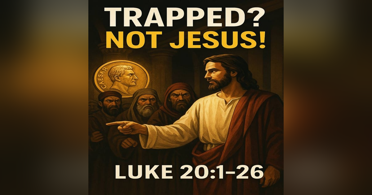 Jesus Outsmarts Pharisees Again. Luke 20 - Part 1 Jesus Outsmarts Pharisees Again. Luke 20 - Part 1
