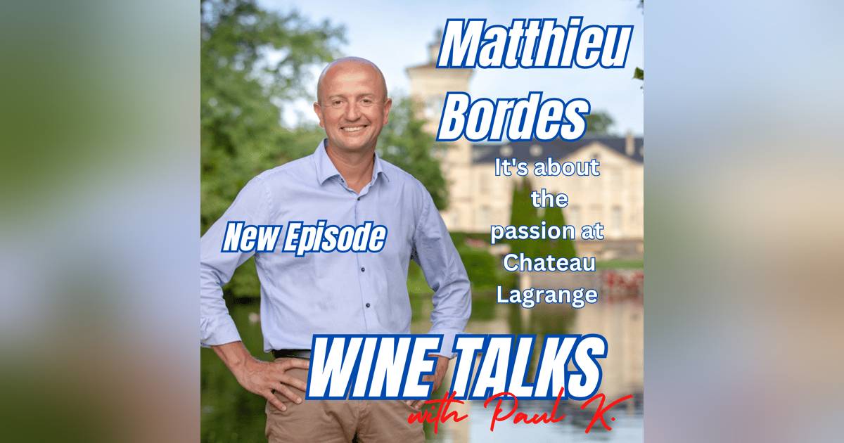 Dream Job In Bordeaux And The Passion To Do It. Meet Matthieu Bordes of Cht. Lagrange. Dream Job In Bordeaux And The Passion To Do It. Meet Matthieu Bordes of Cht. Lagrange.
