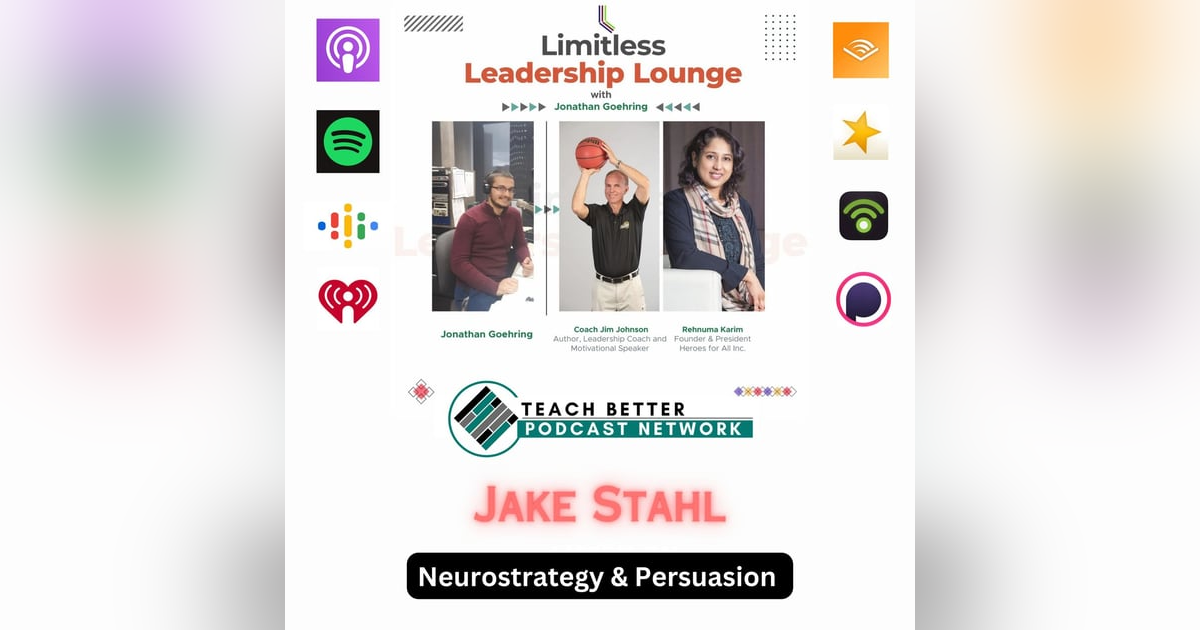 Neurostrategy & Persuasion: Jake Stahl on Smarter Sales & Marketing Neurostrategy & Persuasion: Jake Stahl on Smarter Sales & Marketing