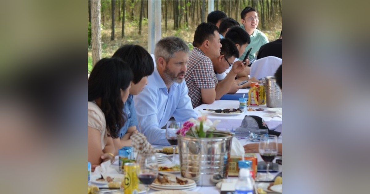 #6 ) Paul Niven on the Milk Road to Smithton, Tasmania from China #6 ) Paul Niven on the Milk Road to Smithton, Tasmania from China