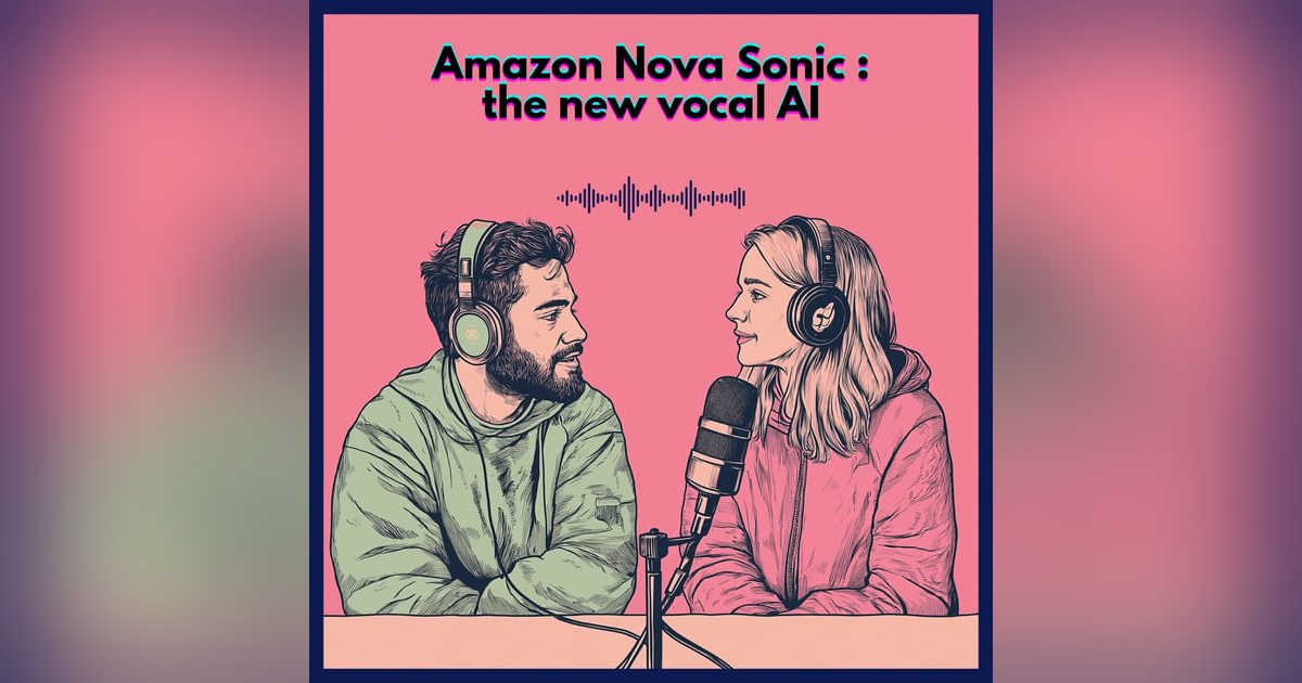 #59. Amazon Nova Sonic : the new vocal AI #59. Amazon Nova Sonic : the new vocal AI