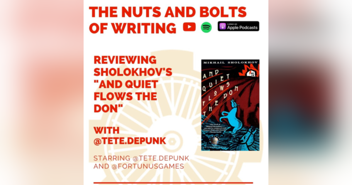 EP 104: Reviewing Mikhail Sholokhov's "And Quiet Flows the Don" - with @tete.depunk EP 104: Reviewing Mikhail Sholokhov's "And Quiet Flows the Don" - with @tete.depunk