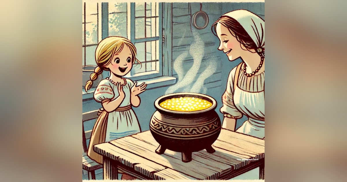 神奇的砂锅 - 中英双语睡前故事 - The Magical Clay Pot - Bedtime Story in Mandarin Chinese and English 神奇的砂锅 - 中英双语睡前故事 - The Magical Clay Pot - Bedtime Story in Mandarin Chinese and English