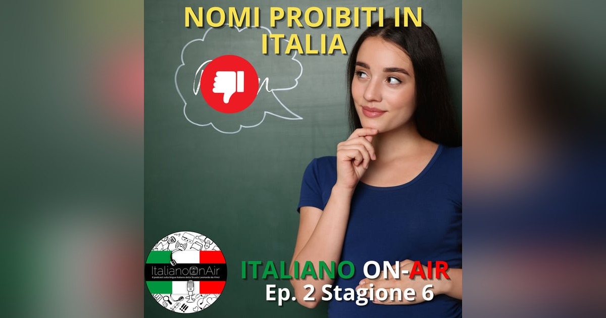 Nomi proibiti - Episodio 2 (stagione 6) Nomi proibiti - Episodio 2 (stagione 6)
