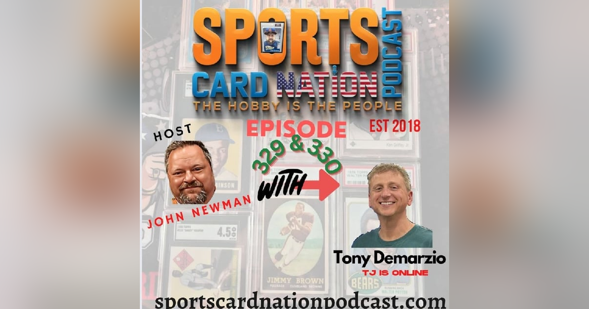 Tony Demarzio returns for more Hobby talk E330 Tony Demarzio returns for more Hobby talk E330