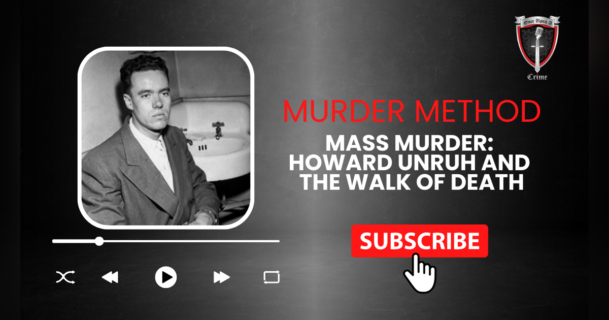 S1 Ep34: Murder Methods - Mass Murder: Howard Unruh and the Walk of Death S1 Ep34: Murder Methods - Mass Murder: Howard Unruh and the Walk of Death