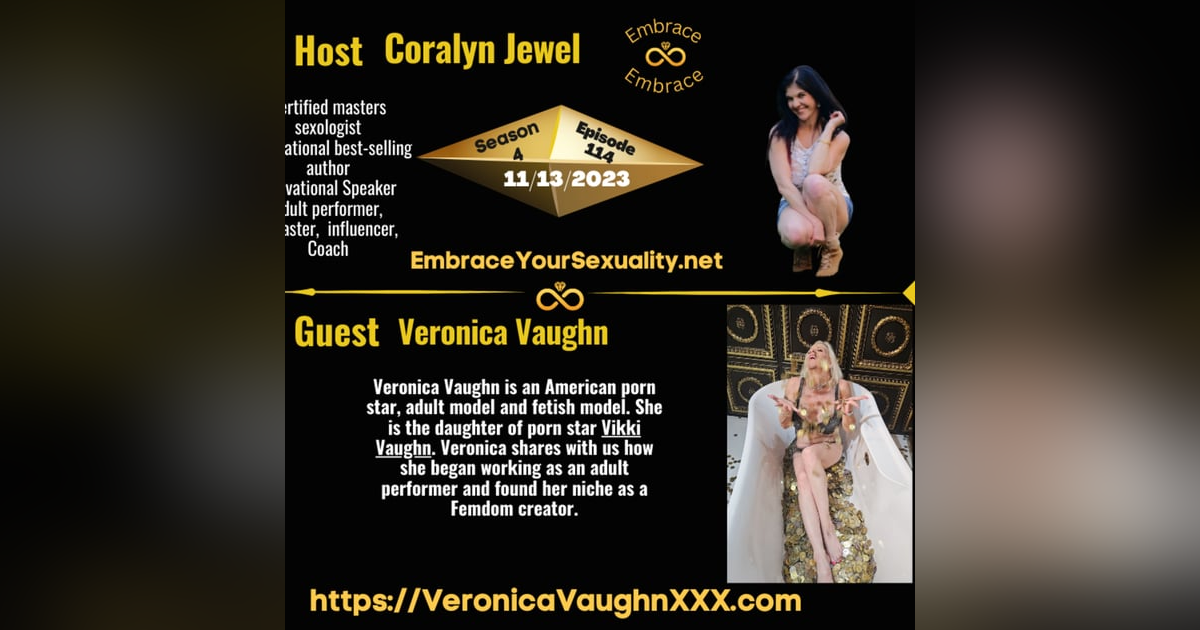 In-studio interview with Veronica Vaughn, Adult industry veteran performer In-studio interview with Veronica Vaughn, Adult industry veteran performer