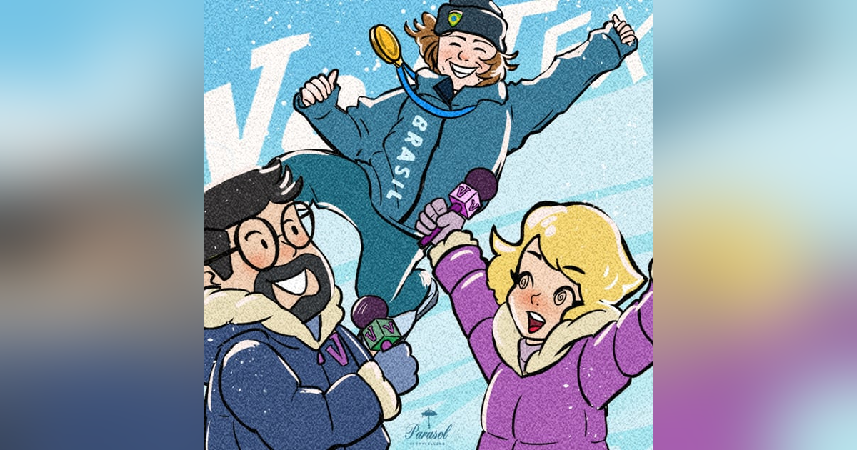 Vortex 113 - Olimpíadas de inverno parte 2: Ouro do Brasa, barraco no curling, atletas esgotam camisinhas, cartãozeira e chifre do biatlo Vortex 113 - Olimpíadas de inverno parte 2: Ouro do Brasa, barraco no curling, atletas esgotam camisinhas, cartãozeira e chifre do biatlo