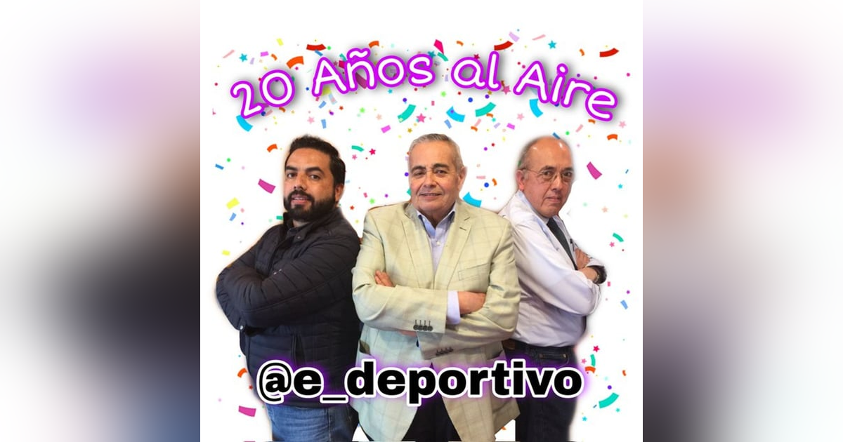 Celebrando 20 años al aire en Espacio Deportivo de la Tarde 06 de Enero 2022 Celebrando 20 años al aire en Espacio Deportivo de la Tarde 06 de Enero 2022