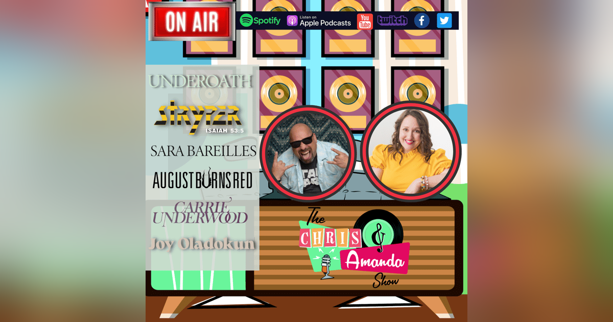 Underoath, Sara Bareilles, Carrie Underwood, Stryper, August Burns Red Underoath, Sara Bareilles, Carrie Underwood, Stryper, August Burns Red