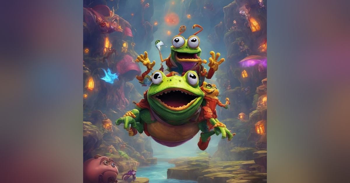 The Hilarious Adventures of Larry the Laughing Leapfrogger The Hilarious Adventures of Larry the Laughing Leapfrogger