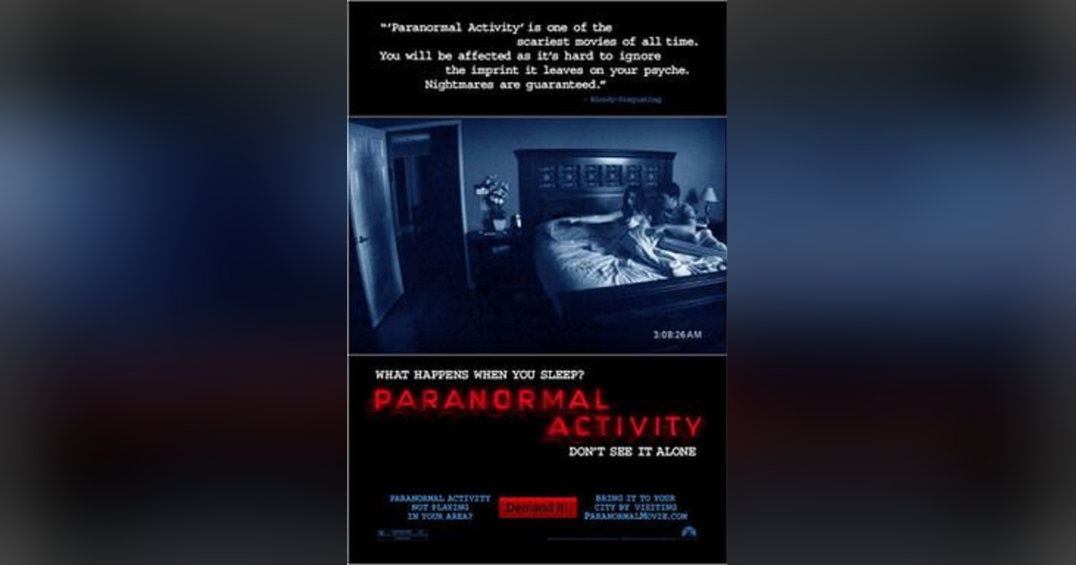 PARANORMAL ACTIVITY PARANORMAL ACTIVITY
