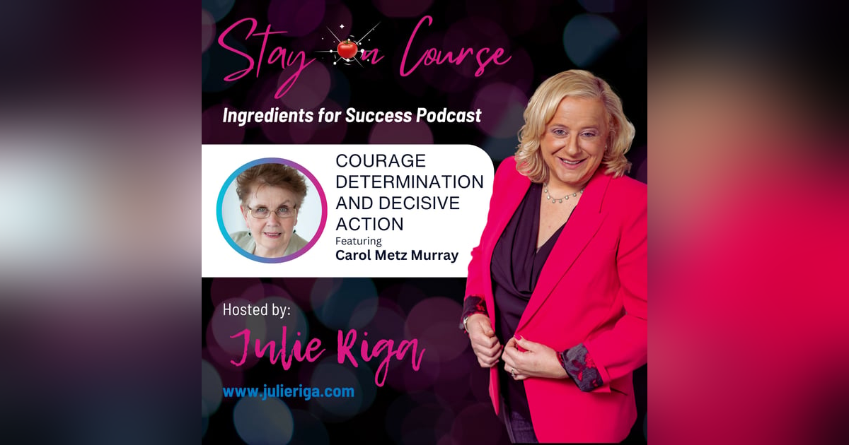 Naked Leadership: Courage, Determination, and Decisive Action with Carol Metz Murray Naked Leadership: Courage, Determination, and Decisive Action with Carol Metz Murray