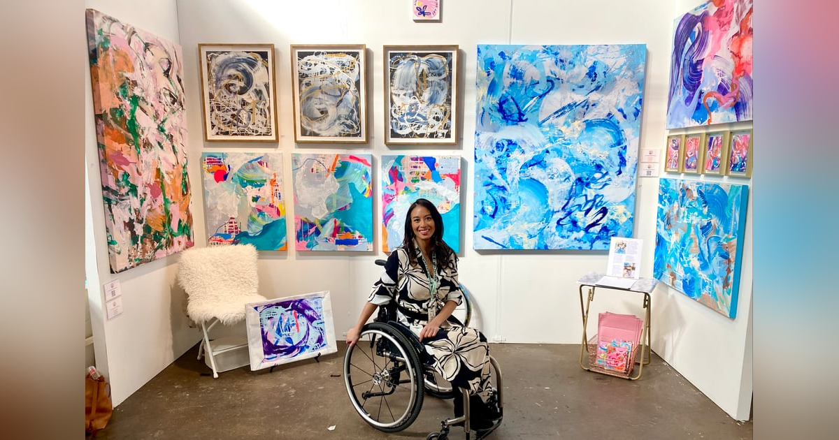 Artist Aimee Hofmann's Uplifting Pivot To Abstract Painting After Paralysis Artist Aimee Hofmann's Uplifting Pivot To Abstract Painting After Paralysis