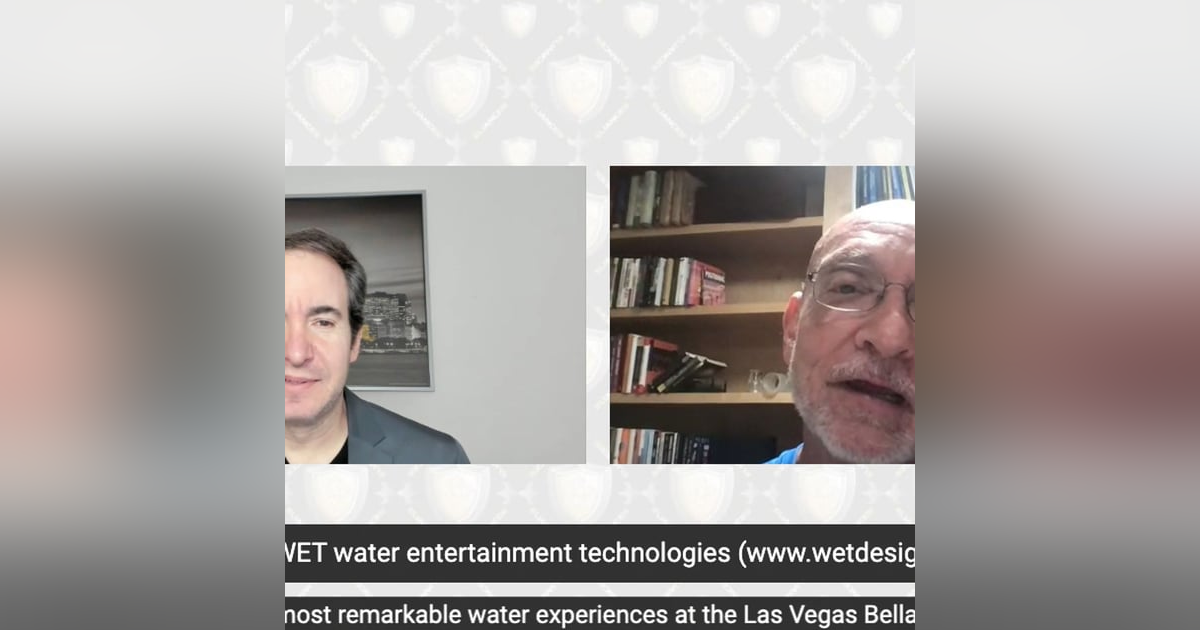 Mark Fuller, CEO Water Entertainment Technologies, worlds largest performing fountains Dubai Expo, Bellagio Las Vegas Mark Fuller, CEO Water Entertainment Technologies, worlds largest performing fountains Dubai Expo, Bellagio Las Vegas