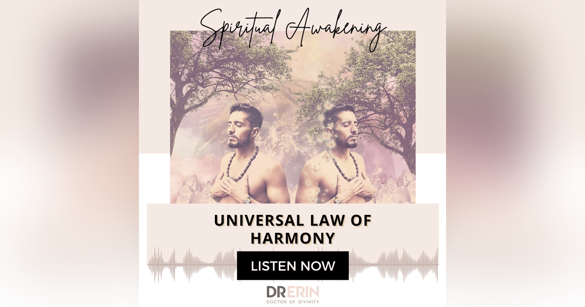 Universal Law of Harmony {35 of 52 Series} Universal Law of Harmony {35 of 52 Series}
