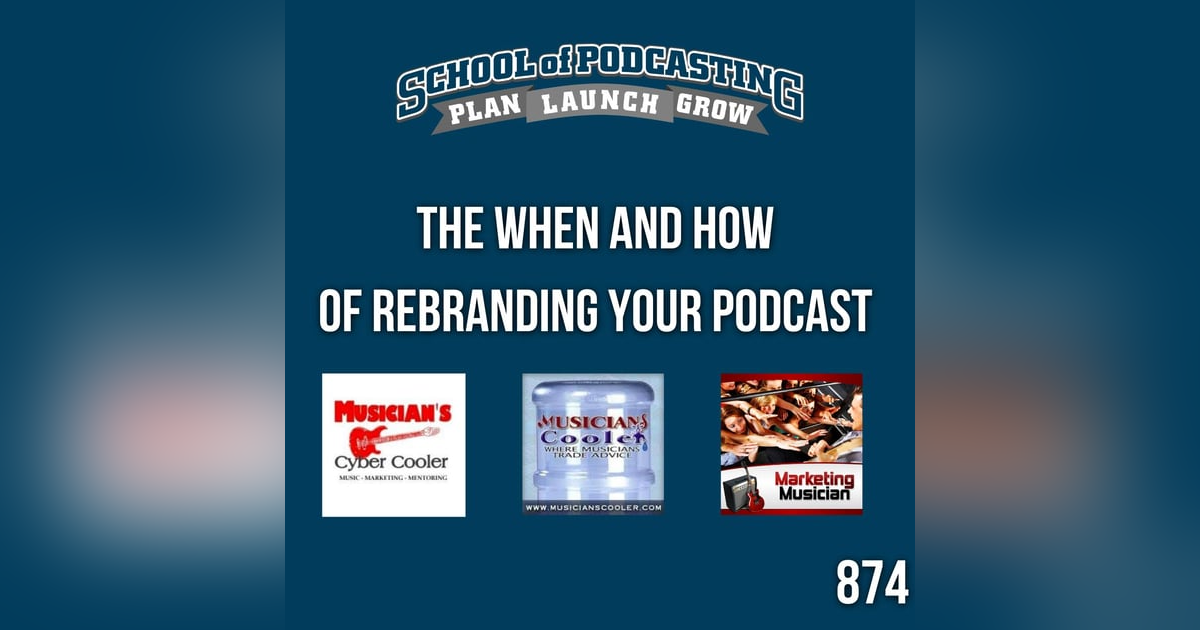 The When and How of Rebranding Your Podcast Without Shooting Yourself In the Foot The When and How of Rebranding Your Podcast Without Shooting Yourself In the Foot