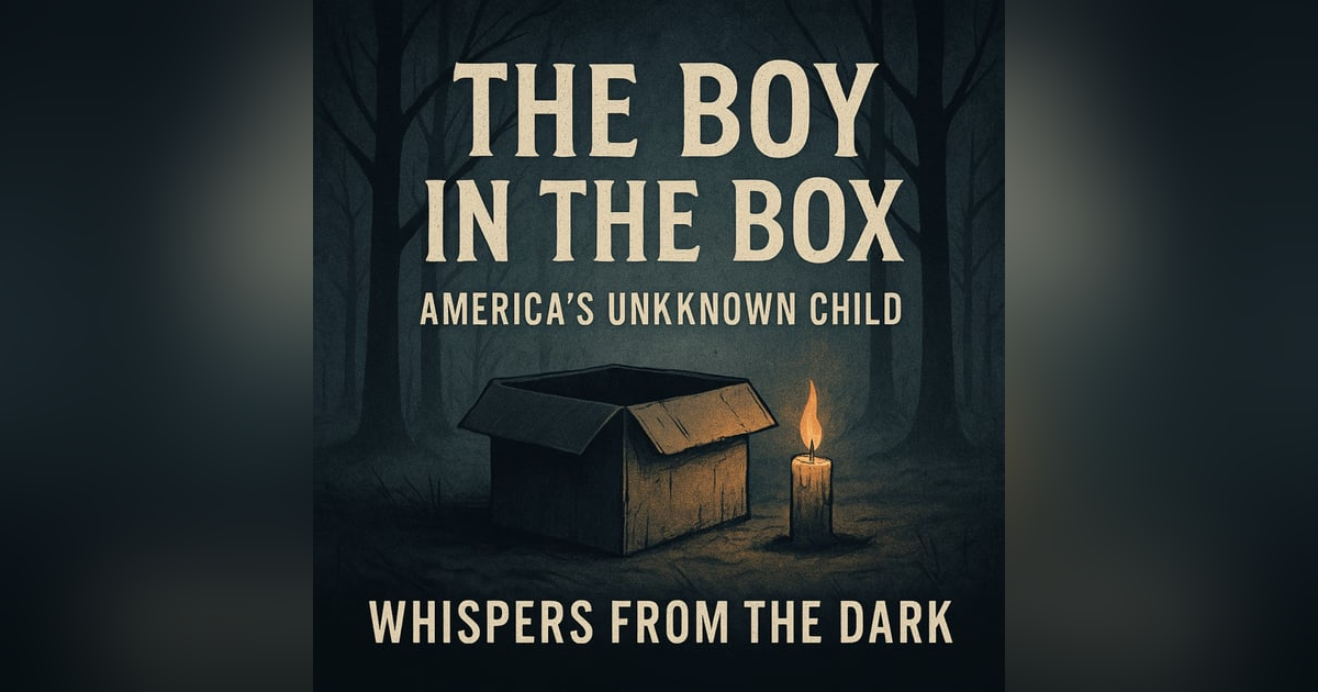 The Boy In The Box: America's Unknown Child | Whispers from the Dark The Boy In The Box: America's Unknown Child | Whispers from the Dark
