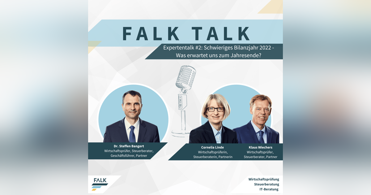 #2 Expertentalk: Schwieriges Bilanzjahr 2022 - Was erwartet uns zum Jahresende? #2 Expertentalk: Schwieriges Bilanzjahr 2022 - Was erwartet uns zum Jahresende?