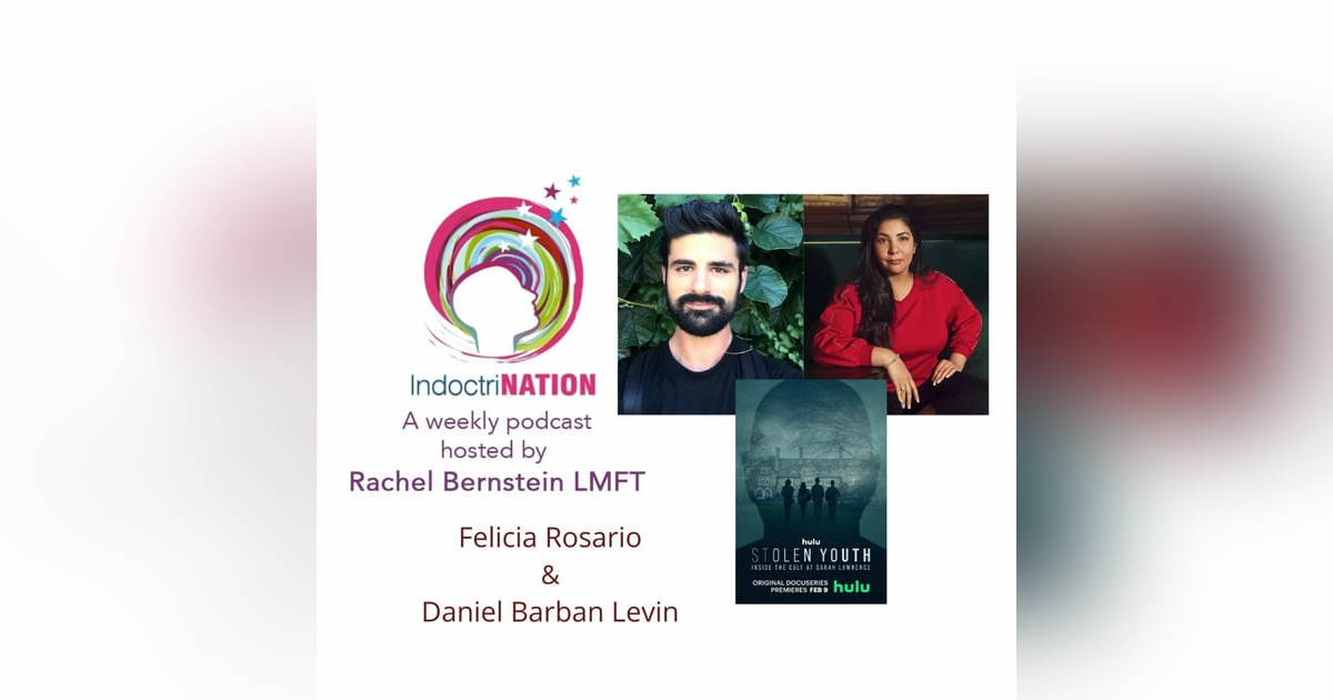 Reclaiming Stolen Youth w/Felicia Rosario & Daniel Barban Levin pt. 1 Reclaiming Stolen Youth w/Felicia Rosario & Daniel Barban Levin pt. 1
