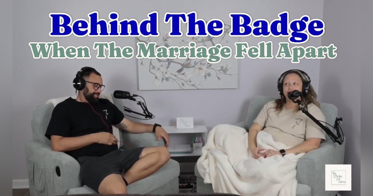 Behind The Badge: When The Marriage Fell Apart Behind The Badge: When The Marriage Fell Apart