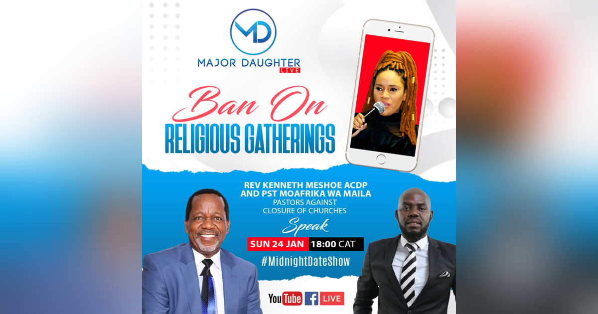 The President of ACDP Rev. Kenneth Meshoe LIVE Interview Part 2 The President of ACDP Rev. Kenneth Meshoe LIVE Interview Part 2