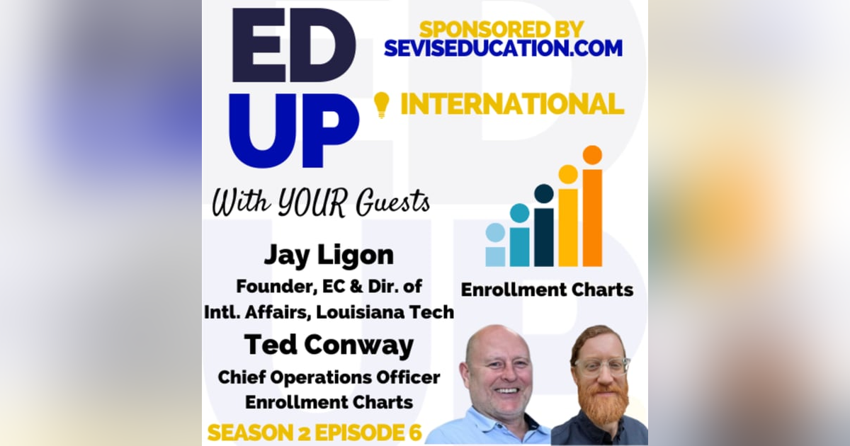 Enrollment Charts: The Moneyball of International Student Recruitment with Jay Ligon and Ted Conway Enrollment Charts: The Moneyball of International Student Recruitment with Jay Ligon and Ted Conway