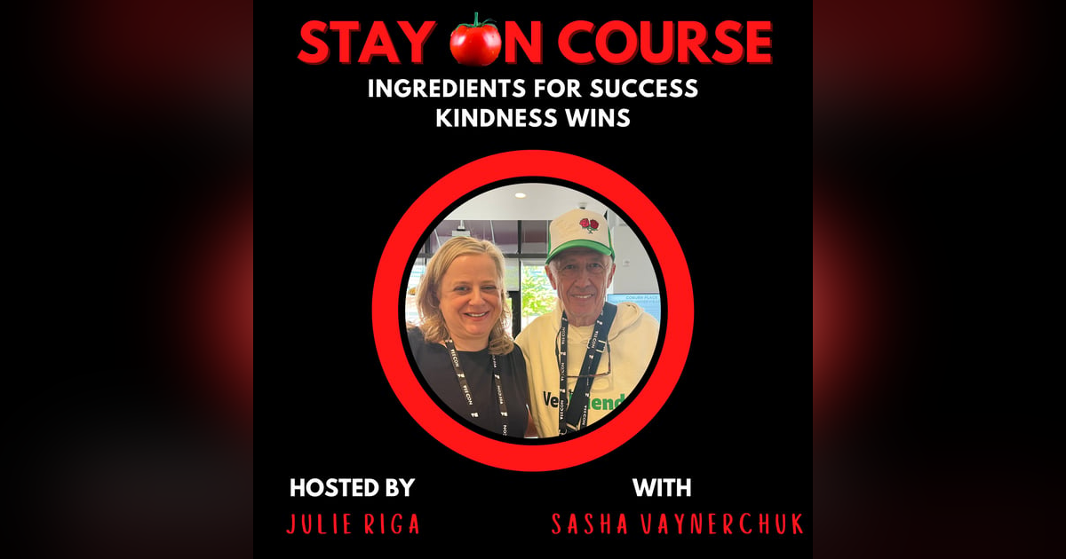 Ingredients for Success - Kindness Wins with Sasha Vaynerchuk Live from VeeCon Ingredients for Success - Kindness Wins with Sasha Vaynerchuk Live from VeeCon