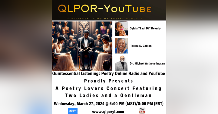 image for A Night of Poetic Brilliance: Two Ladies and a Gentleman