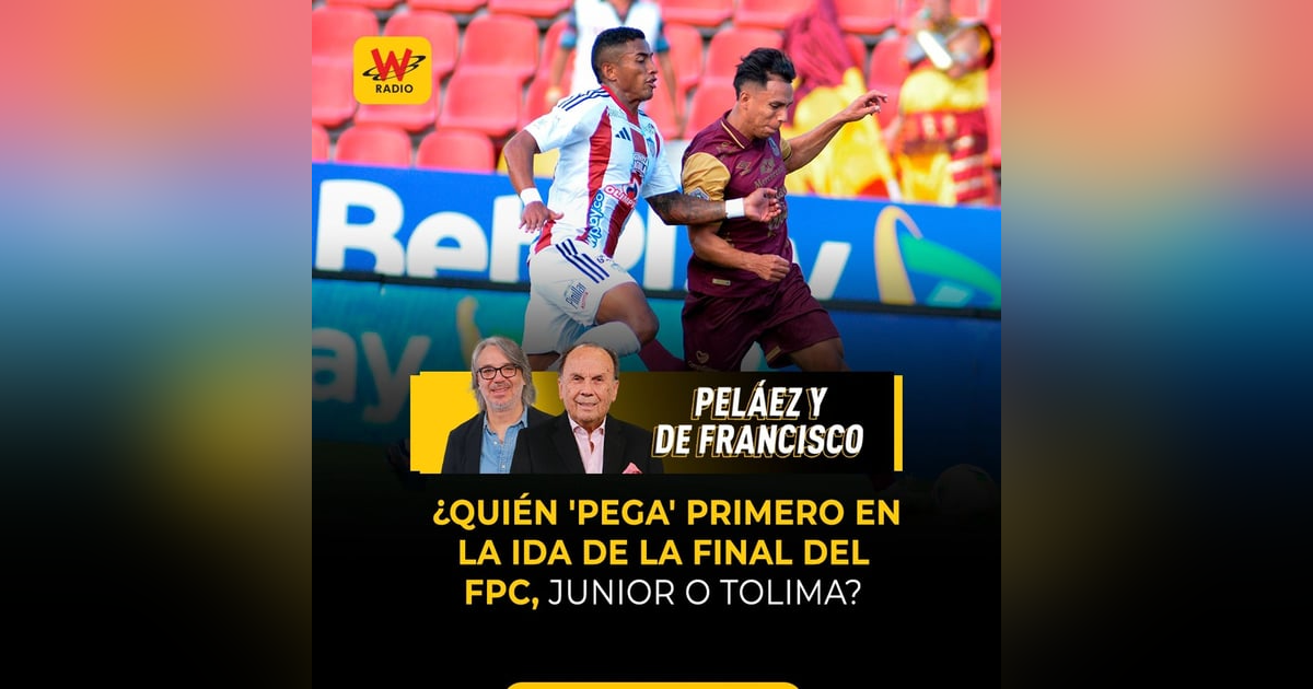 ¿Quién 'pega' primero en la ida de la final del FPC, Junior o Tolima? ¿Quién 'pega' primero en la ida de la final del FPC, Junior o Tolima?